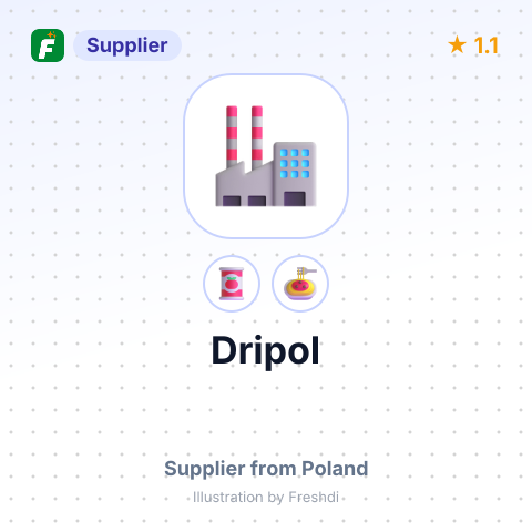 Dripol  – summary card, no photo uploaded yet
