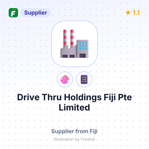 Drive Thru Holdings Fiji Pte Limited – summary card, no photo uploaded yet