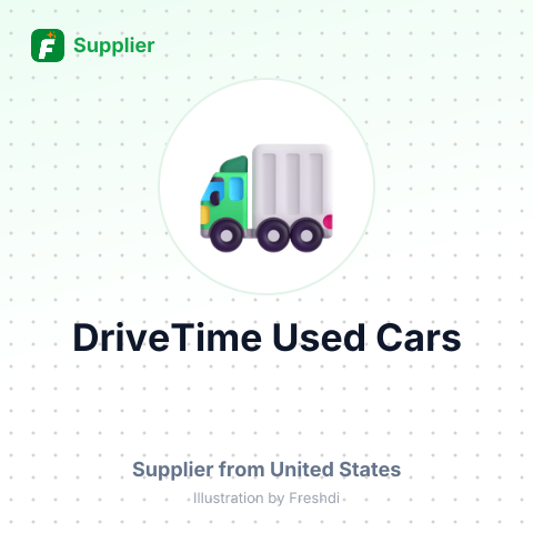 DriveTime Used Cars – summary card, no photo uploaded yet