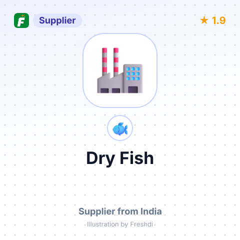 Dry Fish – summary card, no photo uploaded yet