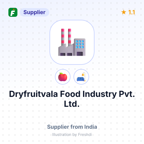 Dryfruitvala Food Industry Pvt. Ltd.  – summary card, no photo uploaded yet