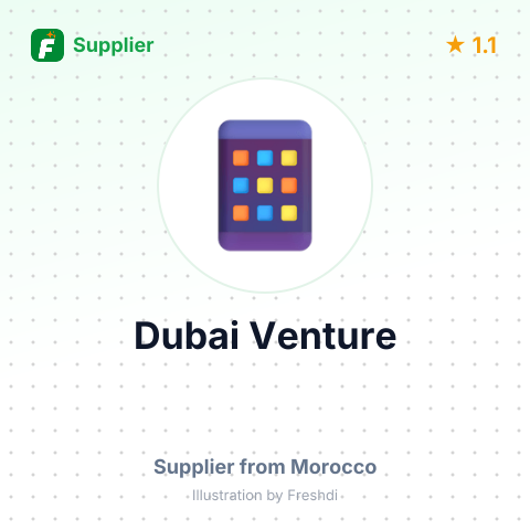 Dubai Venture – summary card, no photo uploaded yet