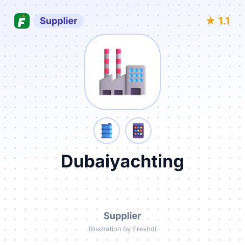 Dubaiyachting – summary card, no photo uploaded yet