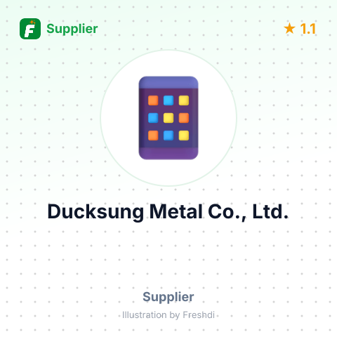 Ducksung Metal Co., Ltd. – summary card, no photo uploaded yet