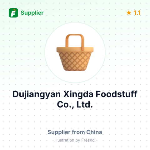 Dujiangyan Xingda Foodstuff Co., Ltd. – summary card, no photo uploaded yet
