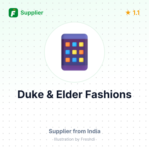 Duke & Elder Fashions – summary card, no photo uploaded yet