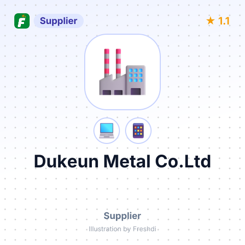 Dukeun Metal Co.Ltd – summary card, no photo uploaded yet