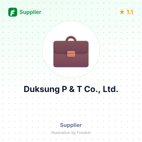 Duksung P & T Co., Ltd. – summary card, no photo uploaded yet