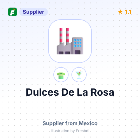Dulces De La Rosa – summary card, no photo uploaded yet