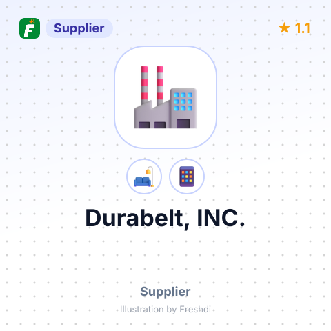 Durabelt, INC. – summary card, no photo uploaded yet