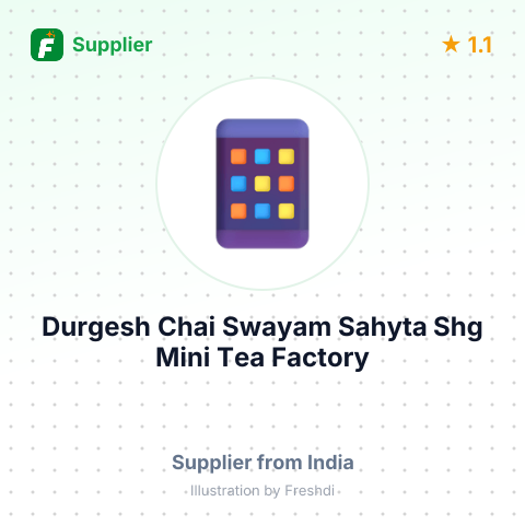 Durgesh Chai Swayam Sahyta Shg Mini Tea Factory  – summary card, no photo uploaded yet