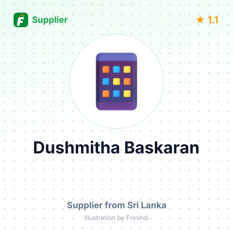 Dushmitha Baskaran  – summary card, no photo uploaded yet
