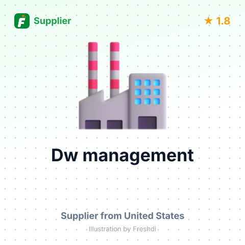 Dw management – summary card, no photo uploaded yet