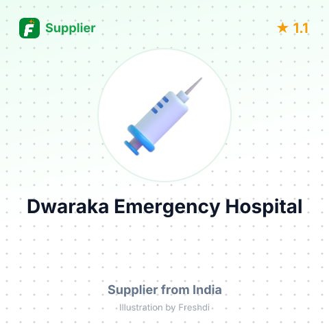 Dwaraka Emergency Hospital  – summary card, no photo uploaded yet