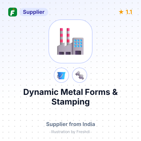 Dynamic Metal Forms & Stamping – summary card, no photo uploaded yet
