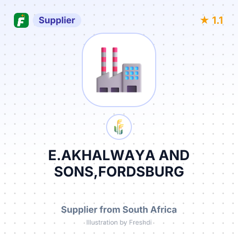 E.AKHALWAYA AND SONS,FORDSBURG – summary card, no photo uploaded yet