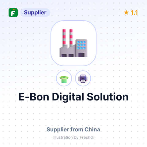 E-Bon Digital Solution – summary card, no photo uploaded yet