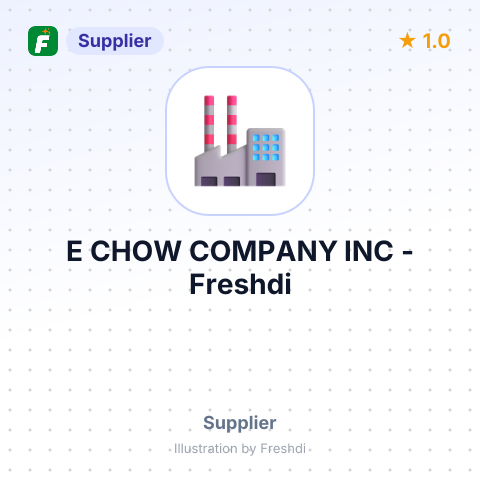 E CHOW COMPANY INC – summary card, no photo uploaded yet