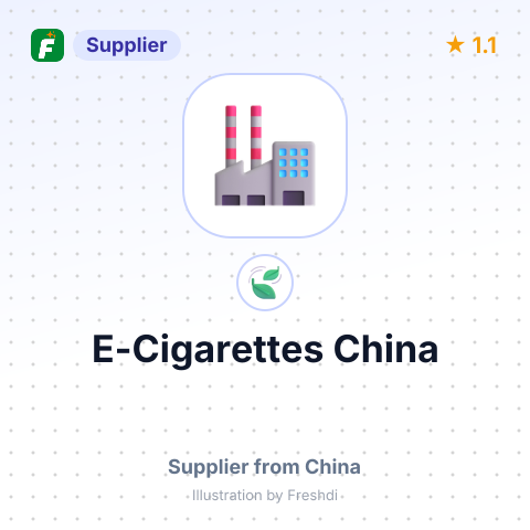 E-Cigarettes China – summary card, no photo uploaded yet