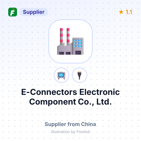 E-Connectors Electronic Component Co., Ltd. – summary card, no photo uploaded yet