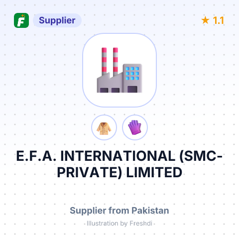 E.F.A. INTERNATIONAL (SMC-PRIVATE) LIMITED – summary card, no photo uploaded yet