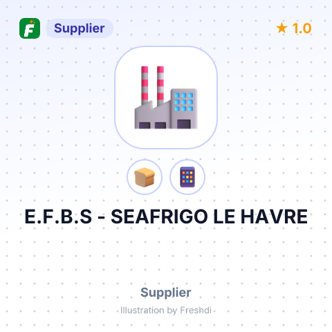 E.F.B.S - SEAFRIGO LE HAVRE – summary card, no photo uploaded yet