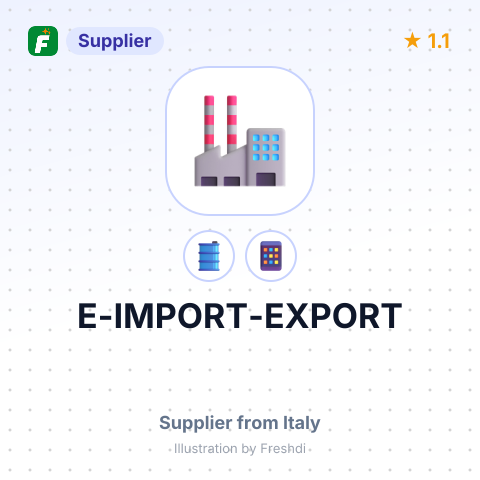 E-IMPORT-EXPORT – summary card, no photo uploaded yet
