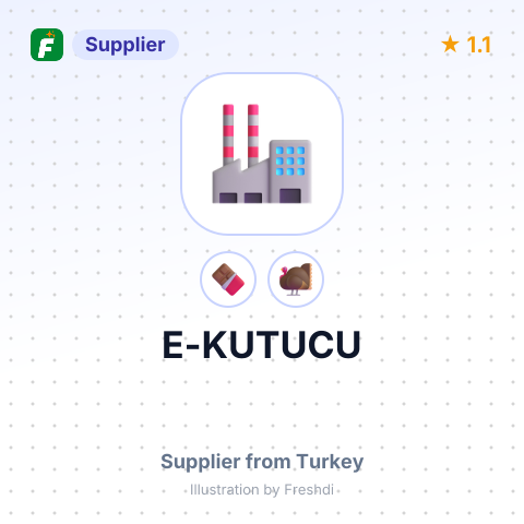 E-KUTUCU – summary card, no photo uploaded yet