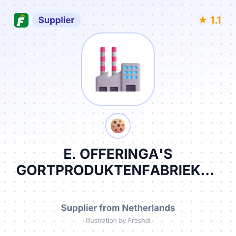E. OFFERINGA'S GORTPRODUKTENFABRIEKEN B.V. – summary card, no photo uploaded yet