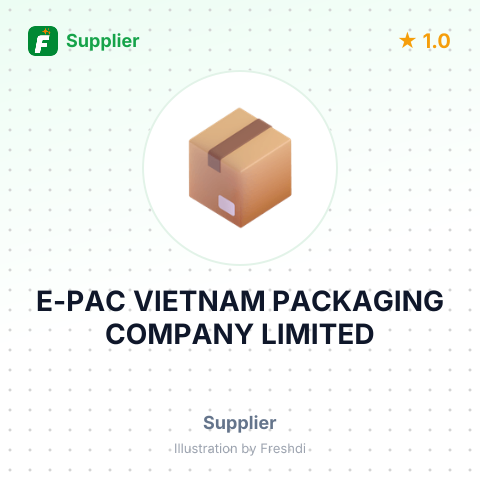 E-PAC VIETNAM PACKAGING COMPANY LIMITED – summary card, no photo uploaded yet