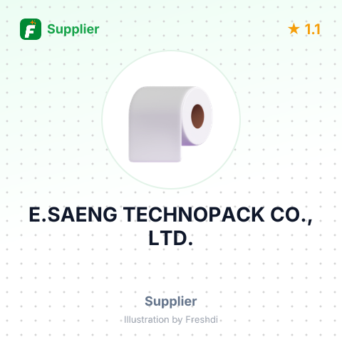 E.SAENG TECHNOPACK CO., LTD. – summary card, no photo uploaded yet