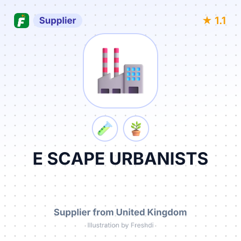 E SCAPE URBANISTS – summary card, no photo uploaded yet