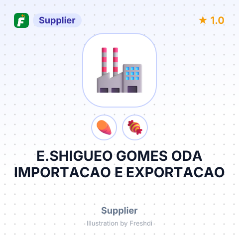 E.SHIGUEO GOMES ODA IMPORTACAO E EXPORTACAO – summary card, no photo uploaded yet
