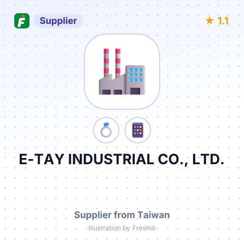 E-TAY INDUSTRIAL CO., LTD. – summary card, no photo uploaded yet