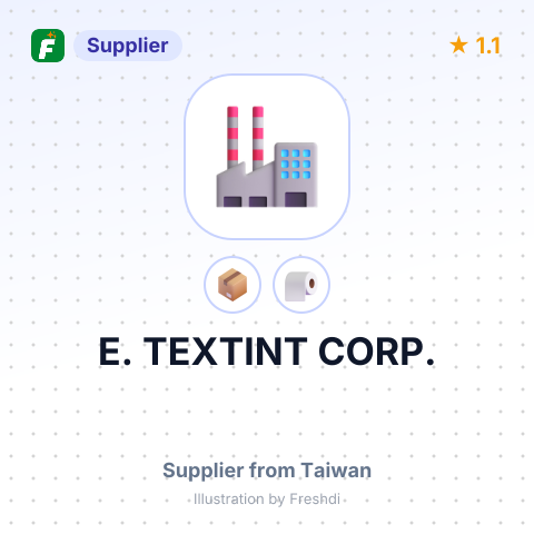 E. TEXTINT CORP. – summary card, no photo uploaded yet