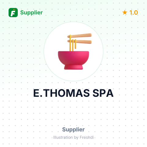 E.THOMAS SPA – summary card, no photo uploaded yet