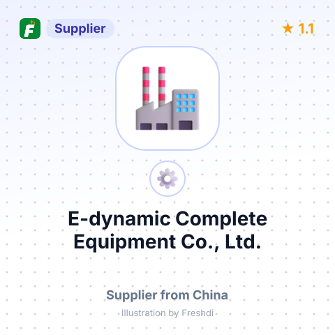 E-dynamic Complete Equipment Co., Ltd. – summary card, no photo uploaded yet