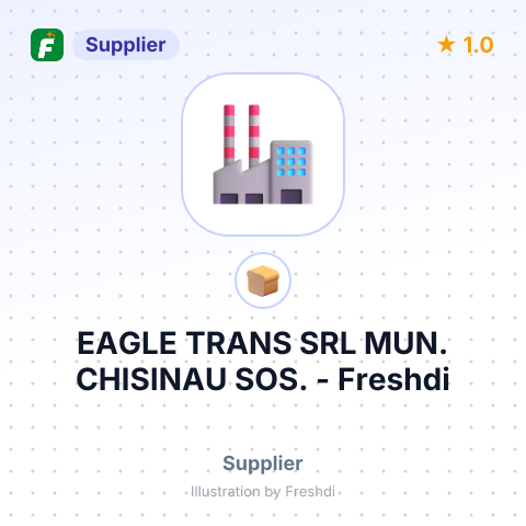 EAGLE TRANS SRL MUN. CHISINAU SOS. – summary card, no photo uploaded yet