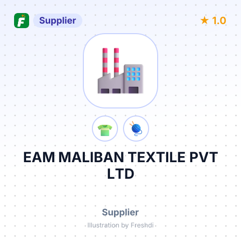 EAM MALIBAN TEXTILE PVT LTD – summary card, no photo uploaded yet