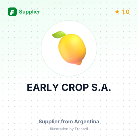 EARLY CROP S.A. – summary card, no photo uploaded yet