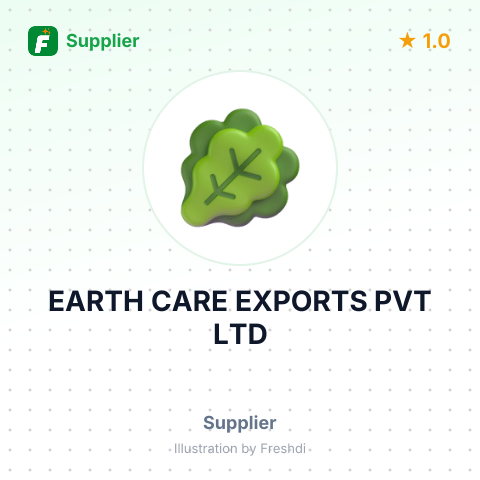 EARTH CARE EXPORTS PVT LTD – summary card, no photo uploaded yet