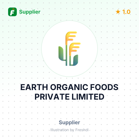 EARTH ORGANIC FOODS PRIVATE LIMITED – summary card, no photo uploaded yet