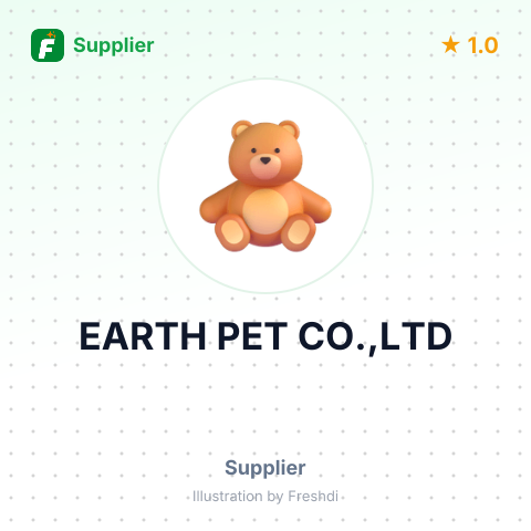 EARTH PET CO.,LTD – summary card, no photo uploaded yet