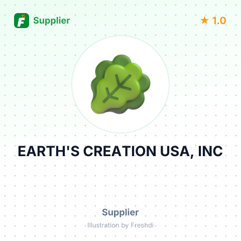 EARTH'S CREATION USA, INC – summary card, no photo uploaded yet
