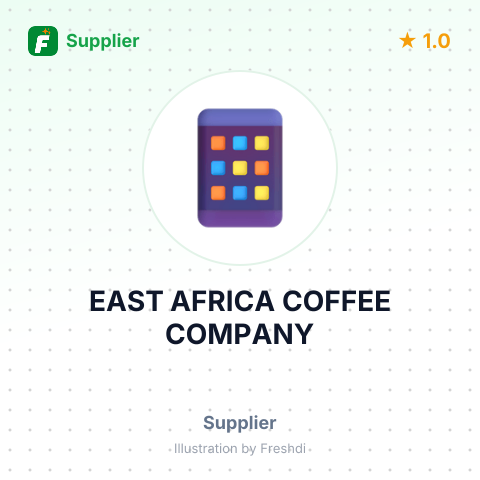 EAST AFRICA COFFEE COMPANY – summary card, no photo uploaded yet