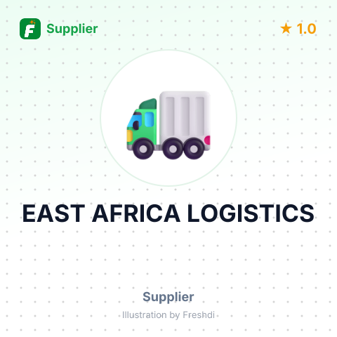EAST AFRICA LOGISTICS – summary card, no photo uploaded yet