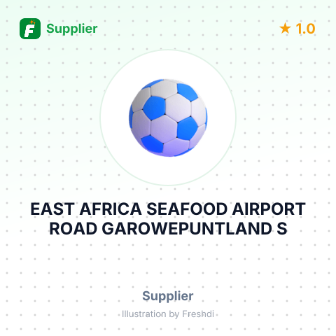 EAST AFRICA SEAFOOD AIRPORT ROAD GAROWEPUNTLAND S – summary card, no photo uploaded yet