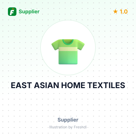 EAST ASIAN HOME TEXTILES – summary card, no photo uploaded yet