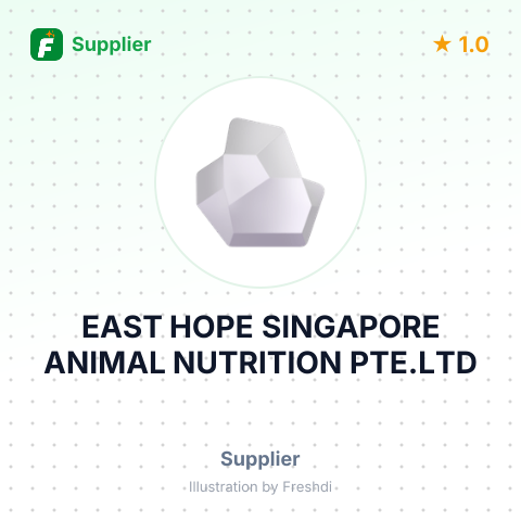 EAST HOPE SINGAPORE ANIMAL NUTRITION PTE.LTD – summary card, no photo uploaded yet