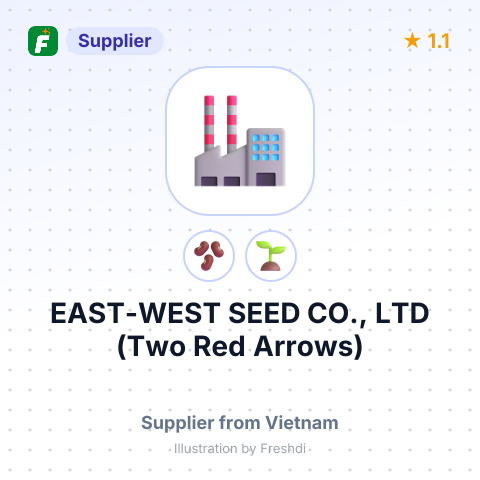 EAST-WEST SEED CO., LTD (Two Red Arrows) – summary card, no photo uploaded yet
